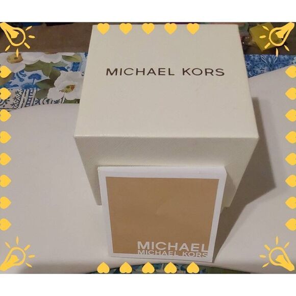 Michael Kors Parker Three Hand Blush Leather Watch MK 6808 - Picture 2 of 5